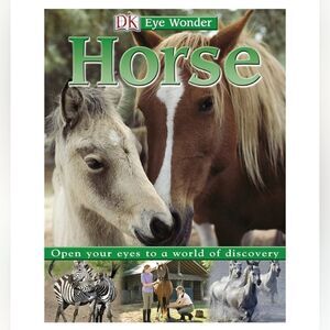 🔹️NWT DK Children Eye Wonder Horse Book